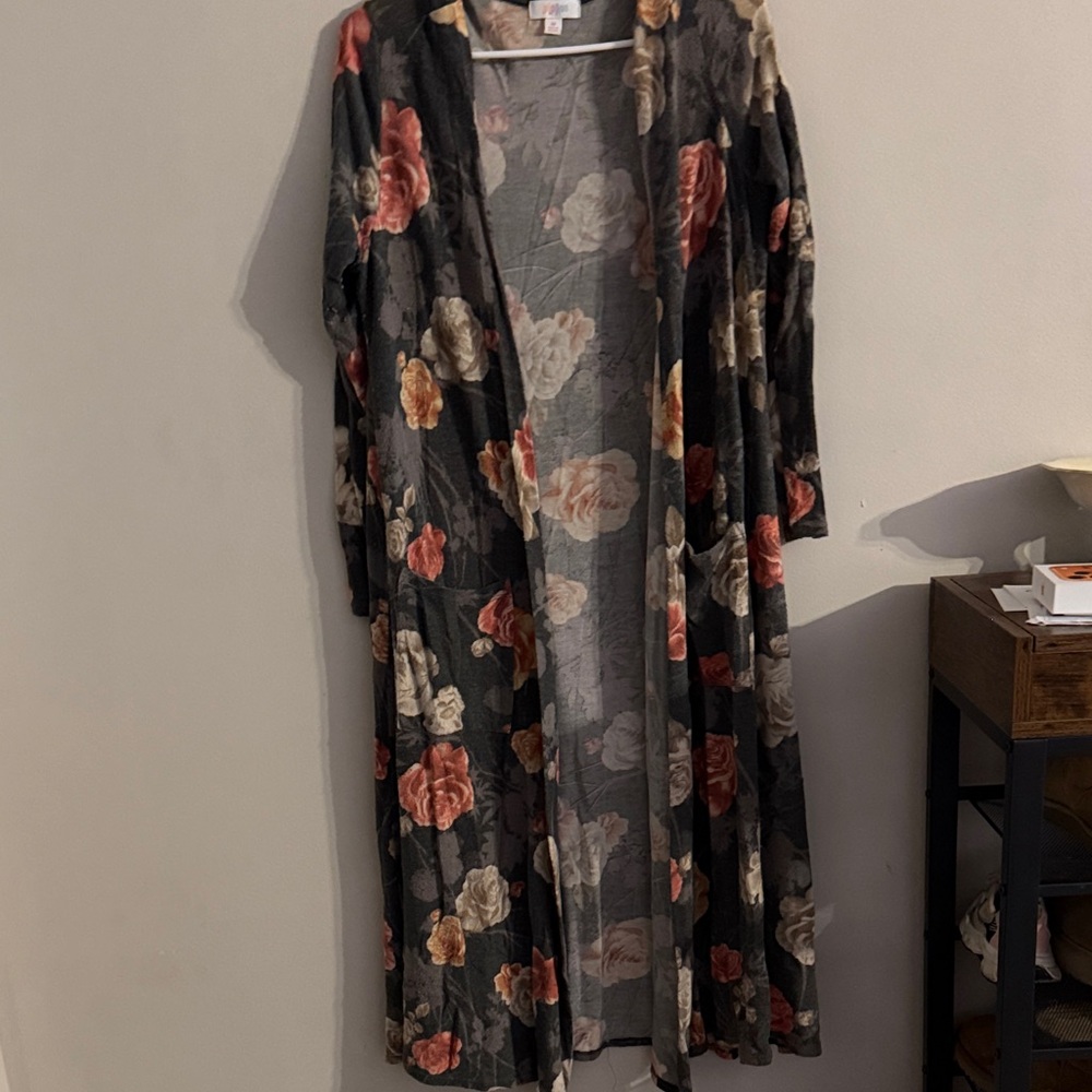 LuLaRoe Multicolor Kimono Cardigan